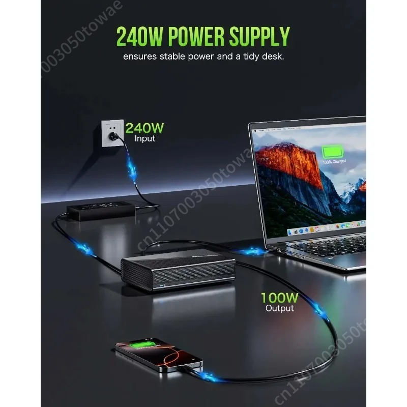 Oculink Egpu Dock Graphics Card - Docking Station Esterna OcuLink per GPU