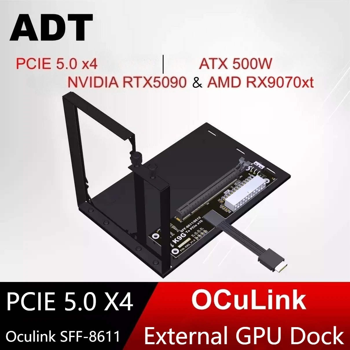 Dock GPU K9G F4Q R29Q OCuLink  - Oculink Egpu Dock Graphics Card recensione e prezzo